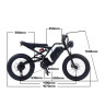 Электро велосипед Akez, 1500w, 18Ah 